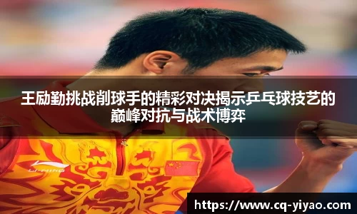 王励勤挑战削球手的精彩对决揭示乒乓球技艺的巅峰对抗与战术博弈